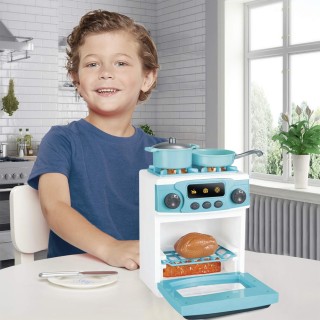 BAKAJI Κουζίνα με Ηλεκτρικές Συσκευές Παιχνίδι για Παιδιά με Φούρνο...