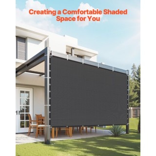 VEVOR Οθόνη Ιδιωτικότητας 10x10 ft για Κήπο (Μαύρο) JBZGB100FT18PIA...