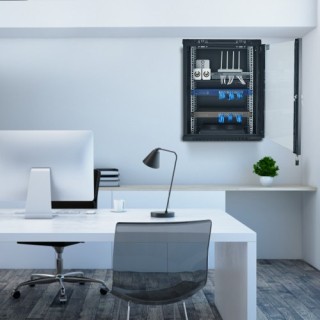 VEVOR 15U Επιτοίχια Ντουλάπα Δικτύου με Γυάλινη Πόρτα 18 WLJJ15UW1... VEVOR 15U Επιτοίχια Ντουλάπα Δικτύου με Γυάλινη Πόρτα 18 WLJJ15UW1...