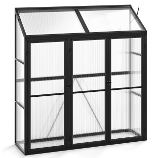 Costway Πλάγιο Θερμοκήπιο 180 x 52 x 190 cm με Παράθυρο για Ντομάτε... Costway Πλάγιο Θερμοκήπιο 180 x 52 x 190 cm με Παράθυρο για Ντομάτε...