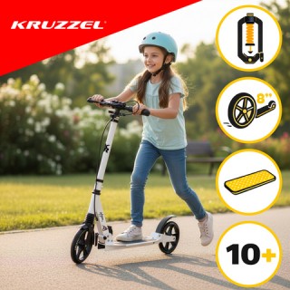 Kruzzel Παιδικό Πτυσσόμενο Σκούτερ για την Πόλη με Μεγάλους Τροχούς... Kruzzel Παιδικό Πτυσσόμενο Σκούτερ για την Πόλη με Μεγάλους Τροχούς...