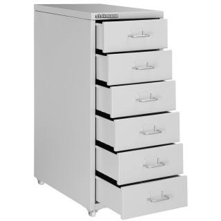 STAKMANN  Συρταριέρα από Γκρι Ατσάλι για Γραφείο και Σπίτι Εξοικονό...