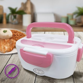 Θερμαινόμενο Φαγητοδοχείο με Αντάπτορα Αυτοκινήτου Ροζ BN3376-Pink GEM Θερμαινόμενο Φαγητοδοχείο με Αντάπτορα Αυτοκινήτου Ροζ BN3376-Pink GEM