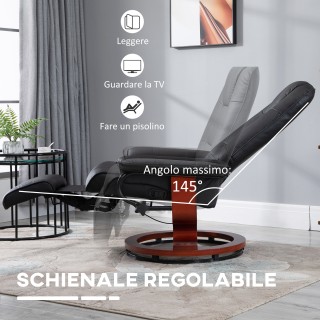 HOMCOM Χειροκίνητη Πολυθρόνα Χαλάρωσης με Κλίση έως 145° με Υποπόδι... HOMCOM Χειροκίνητη Πολυθρόνα Χαλάρωσης με Κλίση έως 145° με Υποπόδι...