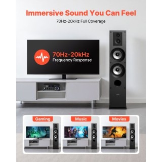 VEVOR Πύργος Ηχείου 3 Δρόμων 145W Κορυφής WYLDSYSQ1GZ54NPTX001V0 VEVOR Πύργος Ηχείου 3 Δρόμων 145W Κορυφής WYLDSYSQ1GZ54NPTX001V0