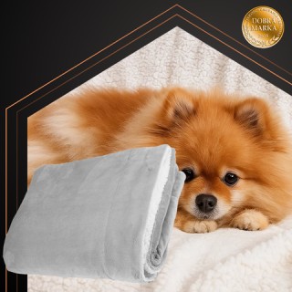 Ruhhy Διπλής Όψης Γκρι Ανοικτό Κουβέρτα - 150x200cm Απόλυτης Άνεσης...