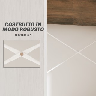 HOMCOM Μοντέρνο γραφείο υπολογιστή με υπερυψωμένη επιφάνεια και 2 ρ... HOMCOM Μοντέρνο γραφείο υπολογιστή με υπερυψωμένη επιφάνεια και 2 ρ...