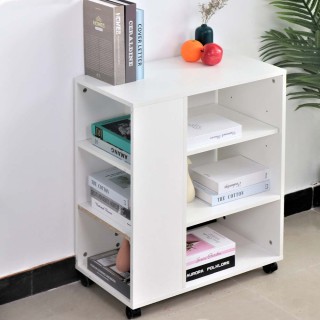 BAKAJI  Τραπέζι Καναπές Βιβλιοθήκη Μοντέρνος Σχεδιασμός 3 Ράφια με ...