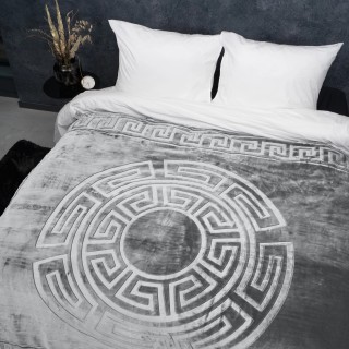 Ανάγλυφη Κουβέρτα Xρώματος Γκρι SLEEPTIME 8720578091157 Ανάγλυφη Κουβέρτα Xρώματος Γκρι SLEEPTIME 8720578091157