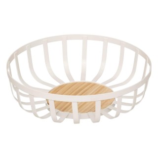 5FIVE Simply smart Καλάθι Φρούτων Balm Διάμετρος 28 εκ., Λευκό με ... 5FIVE Simply smart Καλάθι Φρούτων Balm Διάμετρος 28 εκ., Λευκό με ...