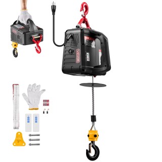 VEVOR Ηλεκτρικός Ανυψωτικός Γερανός  2-σε-1, 500 kg, 1500W, με Ανυψ...