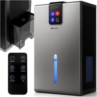Ruhhy Έξυπνος Αφυγραντήρας Αέρα με Φωτισμό LED & Τηλεχειριστήριο 26496