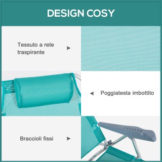 Outsunny Σετ 2 Πτυσσόμενες και Ρυθμιζόμενες Καρέκλες Κατασκήνωσης σ... Outsunny Σετ 2 Πτυσσόμενες και Ρυθμιζόμενες Καρέκλες Κατασκήνωσης σ...