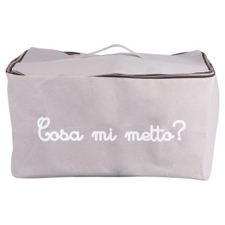 Galileo Θήκη οργάνωσης σε ύφασμα με διπλό φερμουάρ και λαβή 50x40x2...