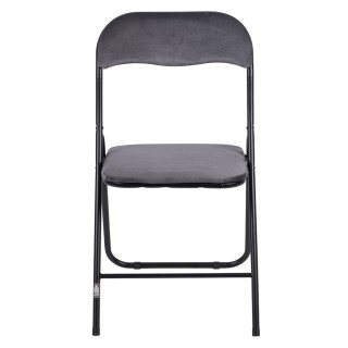 Galileo Καρέκλα πτυσσόμενη εξοικονόμησης χώρου με βελούδινη υφή σε ...