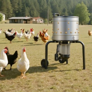 VEVOR Μηχάνημα Απομάκρυνσης Φτερών Πουλερικών, 400mm, 500W, 230RPM,... VEVOR Μηχάνημα Απομάκρυνσης Φτερών Πουλερικών, 400mm, 500W, 230RPM,...