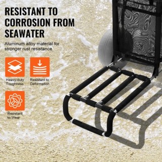 VEVOR Καροτσάκι Παραλίας με Μεγάλες Ρόδες 12 ιντσών για Άμμο και Κη... VEVOR Καροτσάκι Παραλίας με Μεγάλες Ρόδες 12 ιντσών για Άμμο και Κη...