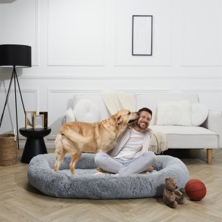 Κρεβάτι Μαξιλάρι για Κατοικίδια XXL 150 x 20 x 80 cm - Γκρι AN00051...