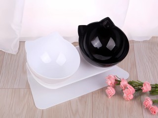 Verk Group Σετ Διπλών Μπολ για Σκύλους & Γάτες – Φαγητό & Νερό 2x40...