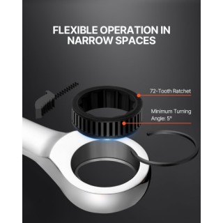 VEVOR Σετ Γερμανικών Κλειδιών 16 Τεμαχίων Μετρικό 8 mm έως 24 mm με...