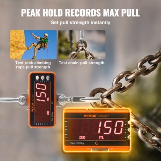 Ψηφιακή Ζυγαριά Γερανού VEVOR, 1000 kg, Βιομηχανική Κρεμαστή Ζυγαρι...