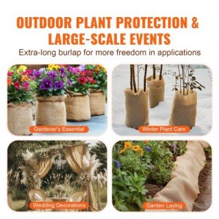 VEVOR Ρολό Υφάσματος Λινάτσας 14x150 για Χειροτεχνίες & Φυτά CMBJ1... VEVOR Ρολό Υφάσματος Λινάτσας 14x150 για Χειροτεχνίες & Φυτά CMBJ1...