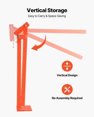 VEVOR Βαρέως Τύπου Εργαλείο Εξαγωγής Τ-Στύλων με Αλυσίδα Ανύψωσης, ...