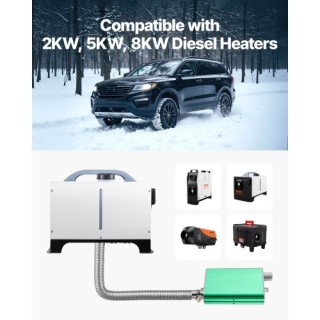 VEVOR Σιγαστήρας Πετρελαιοκινητήρα Diesel 24mm, με Αλουμινένιο Σωλή... VEVOR Σιγαστήρας Πετρελαιοκινητήρα Diesel 24mm, με Αλουμινένιο Σωλή...