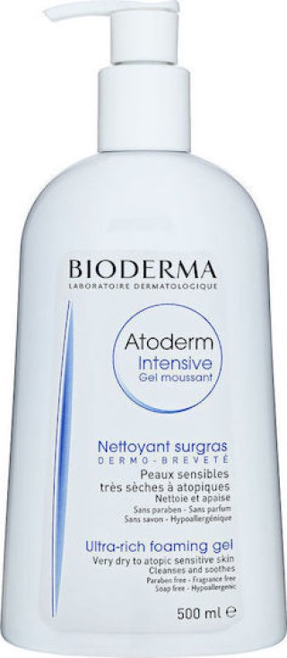 Bioderma Atoderm Intensive Gel για το Σώμα 500ml 3401560969757 Bioderma Atoderm Intensive Gel για το Σώμα 500ml 3401560969757