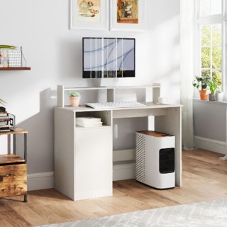 HOMCOM Μοντέρνο Γραφείο με Υποστήριξη για Οθόνη, Ντουλάπι και Ράφι... HOMCOM Μοντέρνο Γραφείο με Υποστήριξη για Οθόνη, Ντουλάπι και Ράφι...