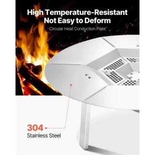 VEVOR Αντανακλαστήρας Θερμότητας για Solo Stove Yukon 635 mm από Αν... VEVOR Αντανακλαστήρας Θερμότητας για Solo Stove Yukon 635 mm από Αν...