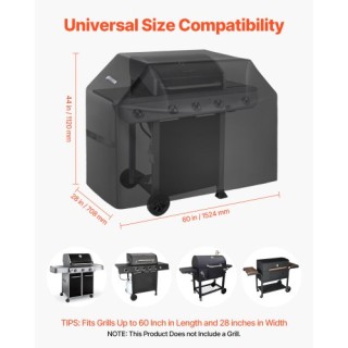 VEVOR Κάλυμμα Ψησταριάς 60 ιντσών Αδιάβροχο Εξωτερικού Χώρου PJPDSK...