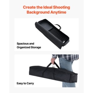 VEVOR Κιτ Βάσης Φόντου 2.6 x 3 μέτρα για Πάρτι & Φωτογραφικό Στούντ... VEVOR Κιτ Βάσης Φόντου 2.6 x 3 μέτρα για Πάρτι & Φωτογραφικό Στούντ...