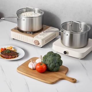 VEVOR 4 Λίτρων Πολυσκόπος Κατσαρόλα με Γυάλινο Καπάκι (20 x 12 cm) ... VEVOR 4 Λίτρων Πολυσκόπος Κατσαρόλα με Γυάλινο Καπάκι (20 x 12 cm) ...