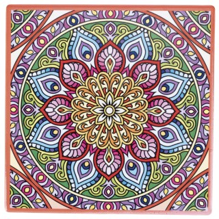 Galileo Σετ 12 τμχ Διακοσμητικό Πλακίδιο 20x20 εκ από Κεραμικό με Υ...