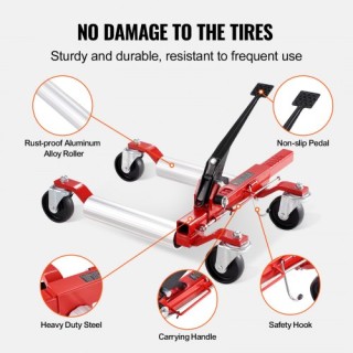 VEVOR Σετ 2 Ανυψωτικά Οχημάτων 1500Lbs για Μετακίνηση Τροχών JTSLS... VEVOR Σετ 2 Ανυψωτικά Οχημάτων 1500Lbs για Μετακίνηση Τροχών JTSLS...