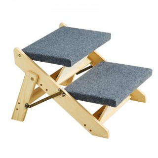 Σκάλες Κατοικιδίων VEVOR Ξύλινες 2 σε 1 Πτυσσόμενες 50kg EHYGLT2ST... Σκάλες Κατοικιδίων VEVOR Ξύλινες 2 σε 1 Πτυσσόμενες 50kg EHYGLT2ST...