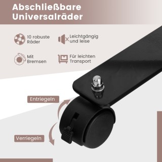 Costway 6-Τμηματικός Χωριστικός Τοίχος από Πολυεστέρα με Μεταλλικό... Costway 6-Τμηματικός Χωριστικός Τοίχος από Πολυεστέρα με Μεταλλικό...