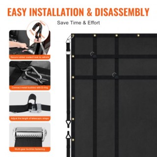 VEVOR Βαρύ Καθαρό Φορτίο 72 x 57 Ρυθμιζόμενοι Γάντζοι HWGDWYMESHY... VEVOR Βαρύ Καθαρό Φορτίο 72 x 57 Ρυθμιζόμενοι Γάντζοι HWGDWYMESHY...