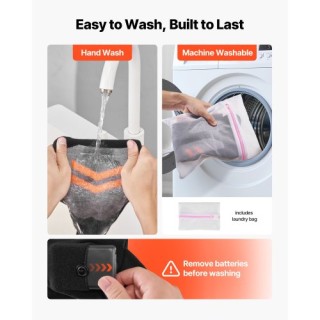 VEVOR Επαναφορτιζόμενες Θερμαινόμενες Κάλτσες Μεσαίου Μεγέθους με Έ...