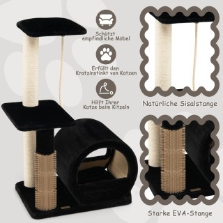 Costway Πύργος Αναρρίχησης Γάτας με Ονυχοδρόμιο και Σπίτι από Μπαμ... Costway Πύργος Αναρρίχησης Γάτας με Ονυχοδρόμιο και Σπίτι από Μπαμ...