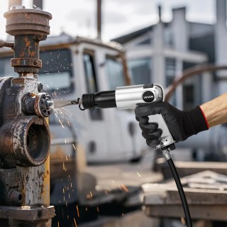 VEVOR Κιτ Πνευματικού Σφυριού Air Hammer με 4 Καλέμια 3500 BPM 12 C...