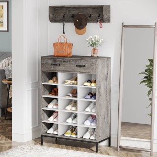 Shally Dogan Σετ Εισόδου Παπουτσοθήκη και Κρεμάστρα Τοίχου με 15 Θ... Shally Dogan Σετ Εισόδου Παπουτσοθήκη και Κρεμάστρα Τοίχου με 15 Θ...