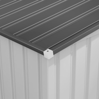 Outsunny Μεταλλική Αποθήκη Εργαλείων 1.5x2μ με Βάση, Συρόμενη Πόρτα... Outsunny Μεταλλική Αποθήκη Εργαλείων 1.5x2μ με Βάση, Συρόμενη Πόρτα...