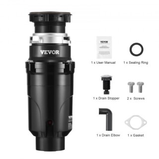 VEVOR Απορριμματοφάγος 1/2 HP 3820 RPM EZ Connect GDLJCLQ12HPZ5NZ... VEVOR Απορριμματοφάγος 1/2 HP 3820 RPM EZ Connect GDLJCLQ12HPZ5NZ...