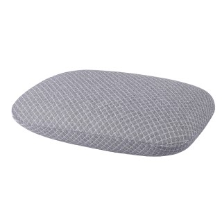 Galileo Πολυχρηστικό μαξιλάρι γκρι από αφρό μνήμης 26x36 cm με αφαι...