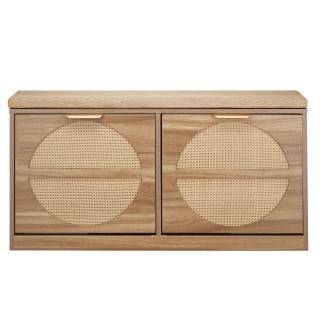 VEVOR Κομψός Πάγκος Παπουτσιών με Συρταρωτή Αποθήκευση 988x240x500m...