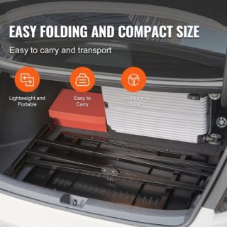 Φορητό DJ Τραπέζι VEVOR με Ρυθμιζόμενη Βάση Πληκτρολογίου  XXDJGZTH...