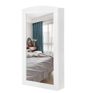 BAKAJI Κρεμαστό Ντουλάπι Κοσμημάτων με Καθρέφτη 60x30cm 02833098