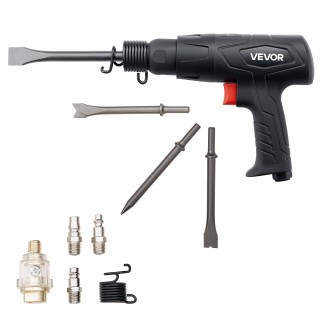 VEVOR Σετ Πνευματικού Σφυριού Air Hammer 2500-2700 BPM με 4 Καλέμια...